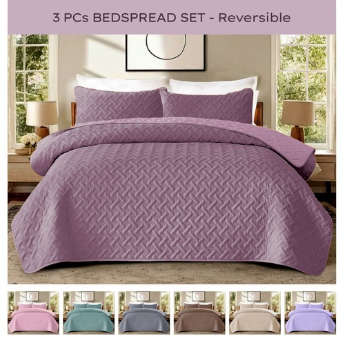 Piece emboss bedspread - emboss,
