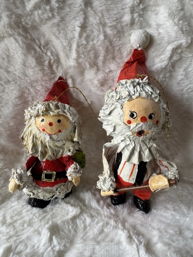 Vintage santa claus paper - vintage,