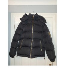 Escape the Hood Black Puffer Coat