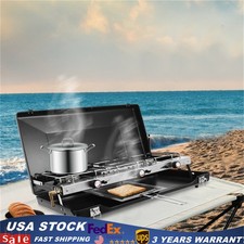 3-Burner Tabletop Outdoor Gas