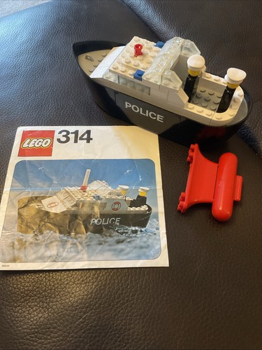 Lego 314 vintage police - lego, boat