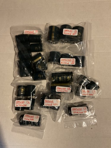 Electrolytic capacitors samwha - electrolytic,