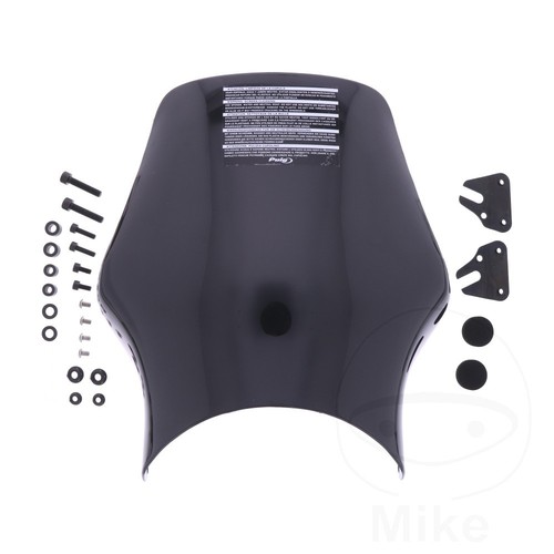 Puig windshield naked black - windshield,