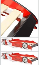 children bed frame racing car