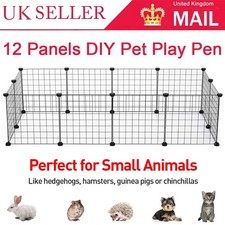 12 Panels Pet Dog Play Pen