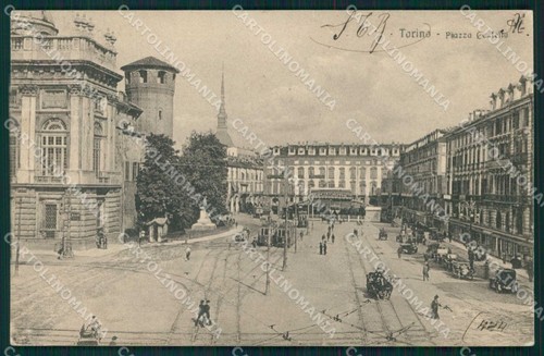 Turin city piazza castello - turin,