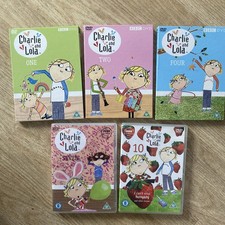 Charlie and Lola DVDs Series 1-2-4-7-10 one two four seven ten bbc dvd