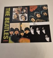 The Beatles 2003 Calendar A Faces Calendar San Francisco USA. Excellent Cond