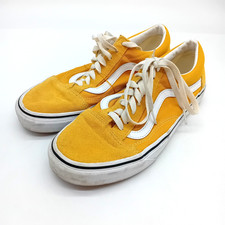 VANS OLD SKOOL CLASSICS 751505 Yellow Trainers UK Mens 7.5