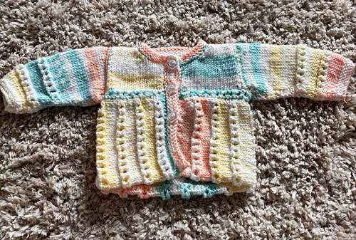 Hand knitted newborn - knitted,