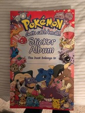 pokemon sticker album and