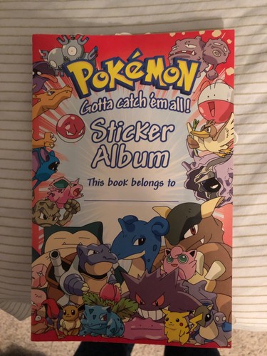 Pokemon sticker album - sticker,