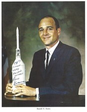 RON EVANS APOLLO 17 SIGNED