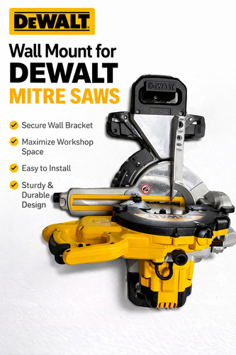Wall mount for dewalt - for, mitre