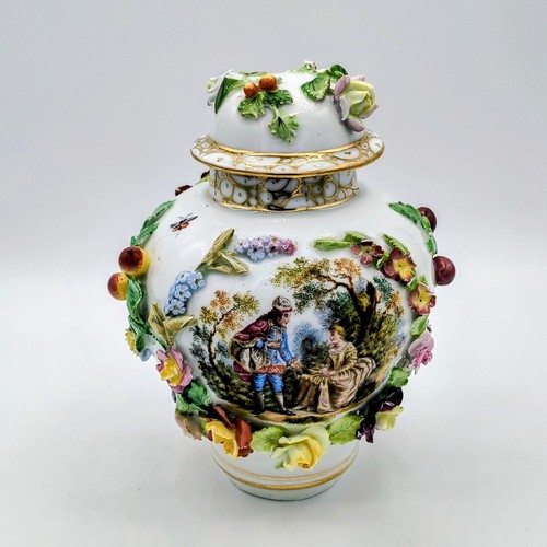 Meissen style carl thieme hand - meissen,