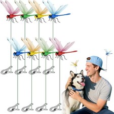 8X Lifelike 3D Dragonfly Clip