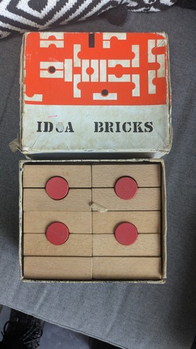 Vintage idoa bricks hardwood - vintage,