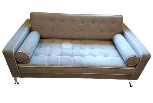 Grey seater sofa fabric - sofa,