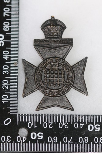 British army metal cap badge - british,