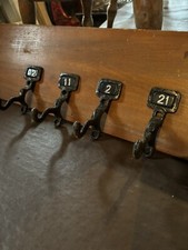 Set Of 4 Coat And Hat Antique
