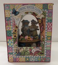 Spring Easter Egg Snow Globe