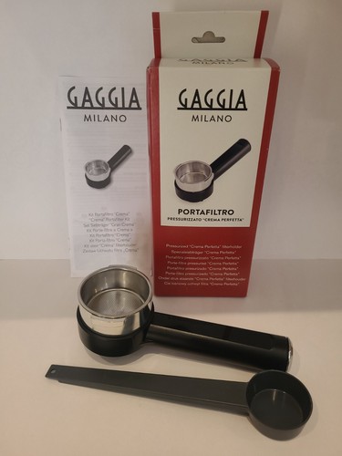 Gaggia pressurized crema - gaggia,