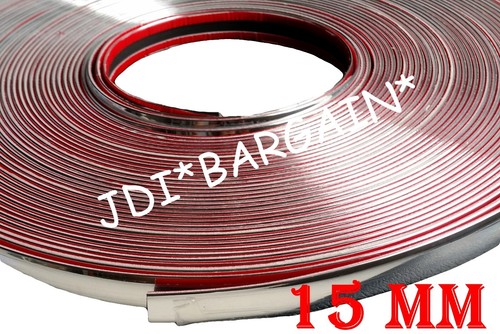 15mm chrome moulding - 1m,