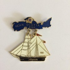 Lions Club Nova Scotia Pin