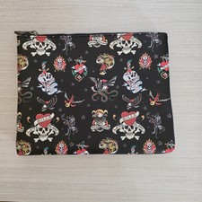 ED HARDY COSMETIC ZIP POUCH