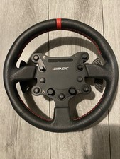 Simagic GTS 300mm Leather Sim Racing Driving Simulator Steering Wheel Black