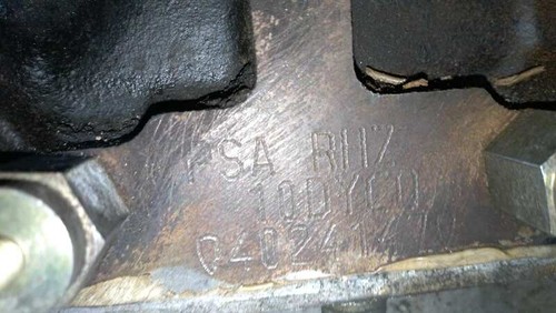 Rhz 51369 full engine citroen - 51369,