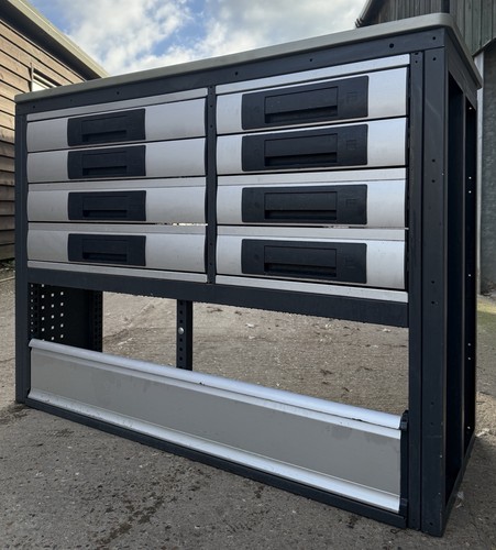 Van racking shelving drawers - van,