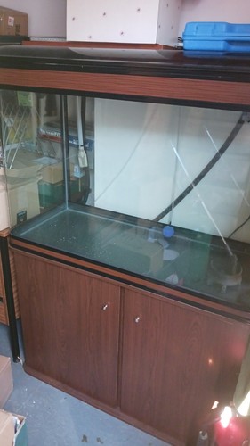 Fish tank and cabinet - tank, set