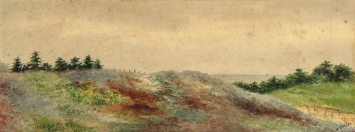Antique 1920s watercolour