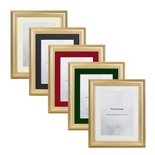 Gold Picture Photo Frame With Mount Various Colours 10x8 A3 A4 40x30 Square