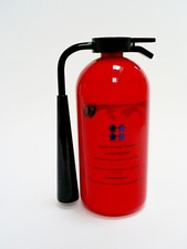 1999 LUCITE DEAL TOY LUXFER GROUP LTD MORGAN STANLEY MODEL FIRE EXTINGUISHER