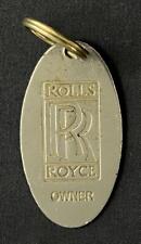 ROLLS ROYCE OWNERS VINTAGE SILVER CLOUD SPUR WRAITH MOTOR CAR KEYRING KEYFOB