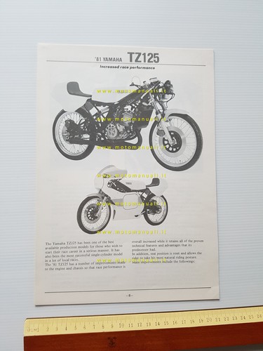 1981 yamaha 125 original - yamaha, tz