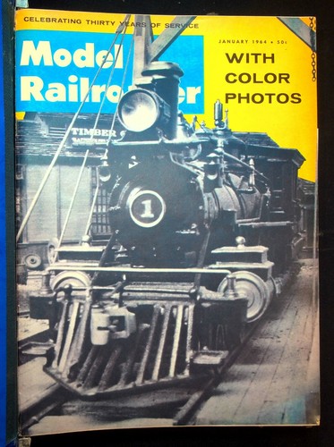 Model railroader magazine 1964 - magazine,