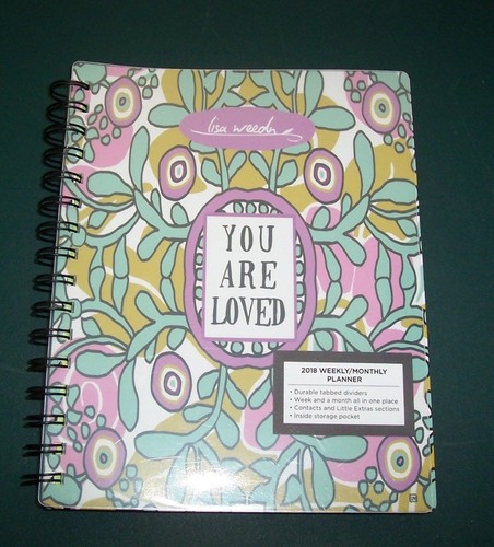 2018 weekly monthly planner - 2018,
