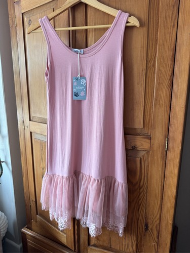 Tilletts pink lace mesh - tilletts,
