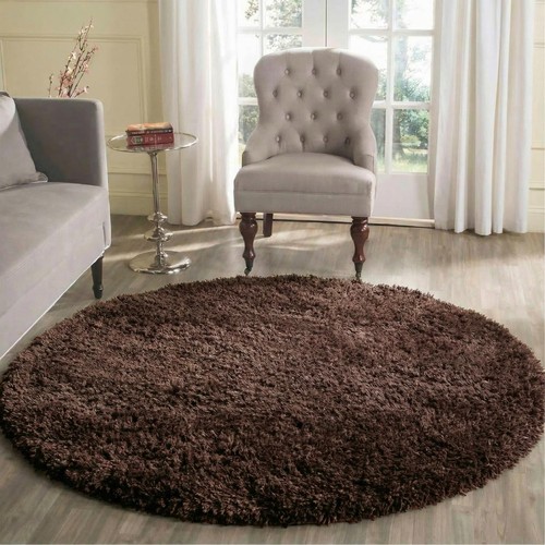 Shaggy rugs circular - shaggy,