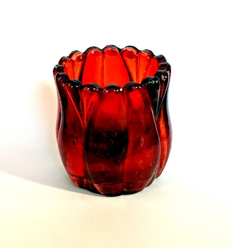 Vintage flashed cranberry - vintage,