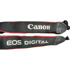 Genuine CANON EOS DIGITAL  Camera Neck Strap Red Trim Thick Type