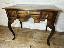 Georgian oak lowboy - georgian,