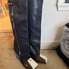 Louis Vuitton Patti Wedge Knee