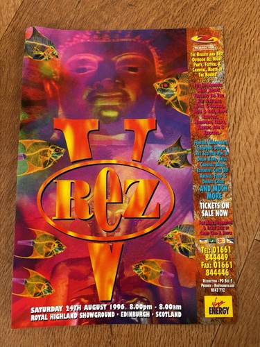 Rezerection event rave flyer - 5,