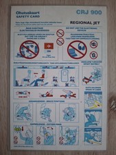 Safety Card Nordica CRJ-900