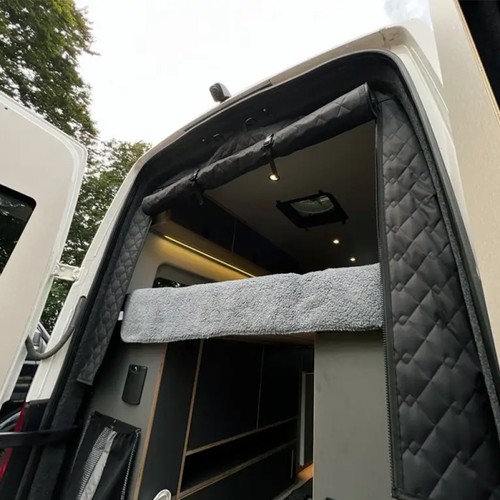 Rear barn door insulated - barn,