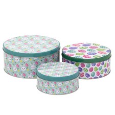 Set of 3 Easter Nesting Tins |